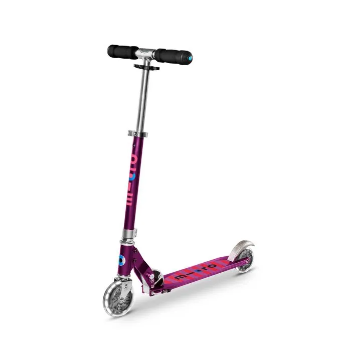 Trottinette Micro Sprite LED - Violet - MICRO - 2 roues - 5 ans et plus-0