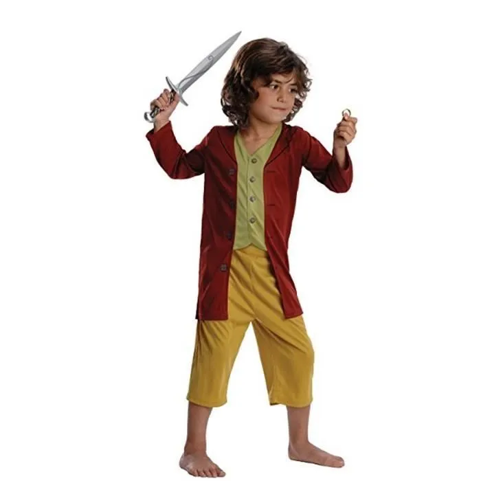 Déguisement Bilbon Sacquet - RUBIES - Le Seigneur des Anneaux - Enfant - Synthétique - Intérieur-0