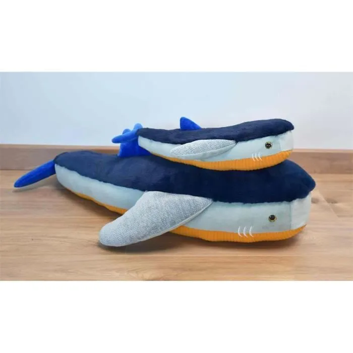 Peluche - HISTOIRE D'OURS - Trésors Marins - Requin - Bleu - 60/99 cm-0