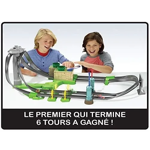 Circuit Mario Kart Hot Wheels - Petite Voiture - Dès 5 ans - Gris-1