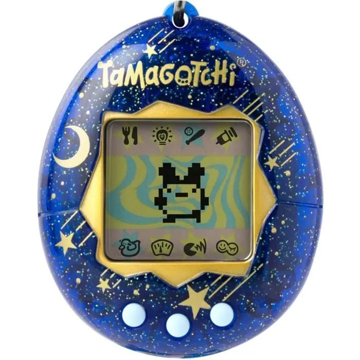 Tamagotchi - BANDAI - Tamagotchi original - Starry Night - animal électronique virtuel avec écran couleur, 3 boutons et jeux-1