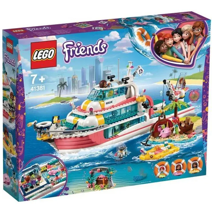 LEGO® Friends 41381 Le bateau de sauvetage-0