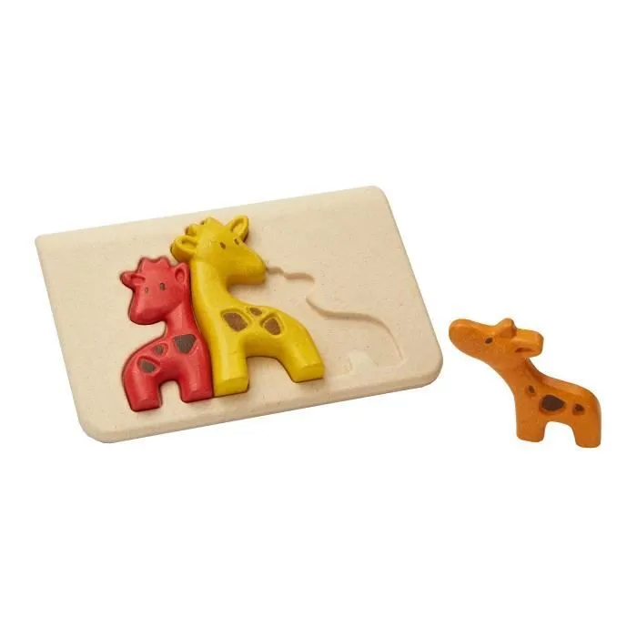 Puzzle Girafe - PLAN TOYS - Moins de 100 pièces - A partir de 12 mois - Animaux-0