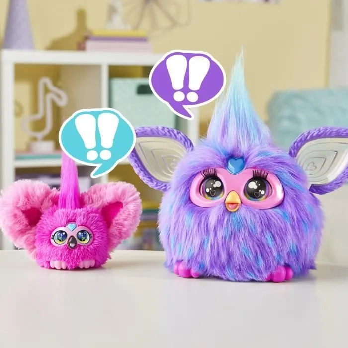 Furby Furblets Flo-Flo, Mini peluche électronique pour filles et garçons, plus de 45 sons, à partir de 6 ans, Hasbro-4