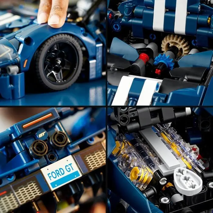 LEGO® Technic 42154 Ford GT 2022, Maquette de Voiture pour Adultes, Échelle 1:12, Niveau Avancé-4