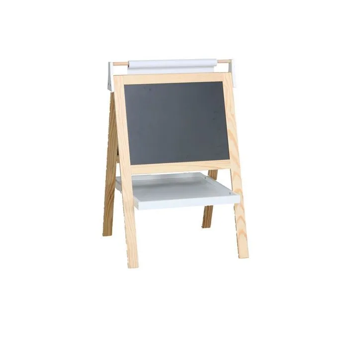 Urban Living - Tableau enfant double face Sweet - H. 95 cm - Blanc-1