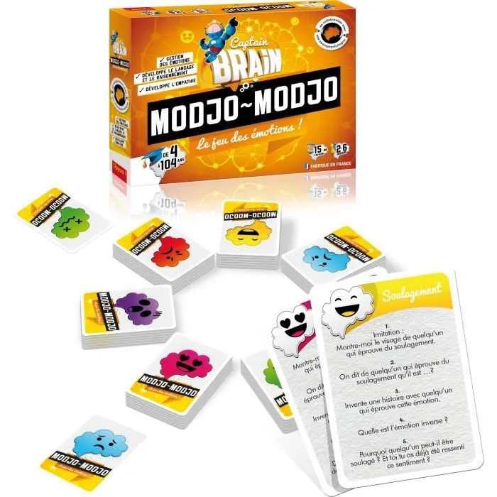 MAESTRO - Captain Brain - 430521 - Modjo Modjo - Le jeu des émotions - 4 à 104 ans-1