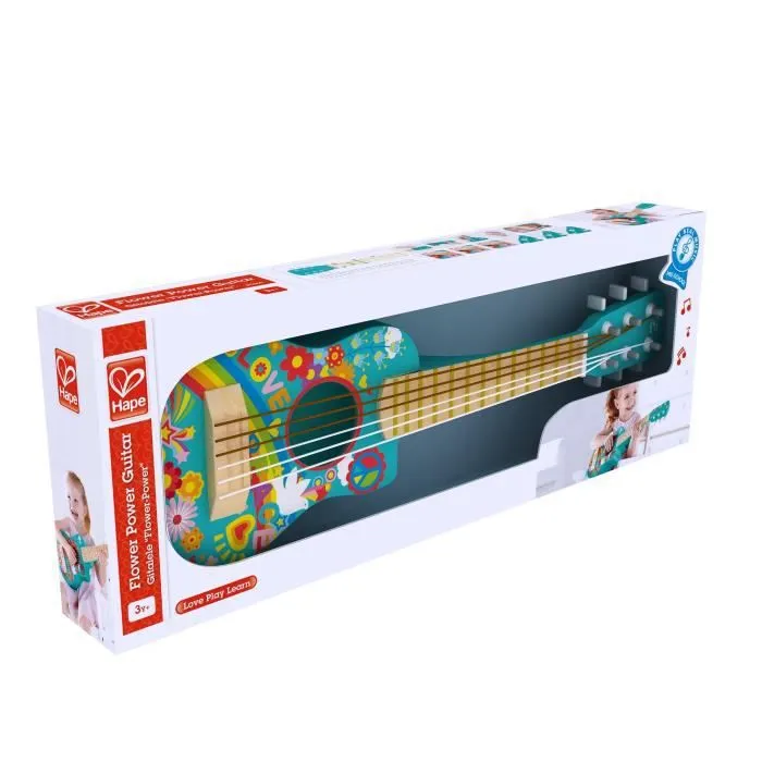 Mini-Guitare Flower Power-1