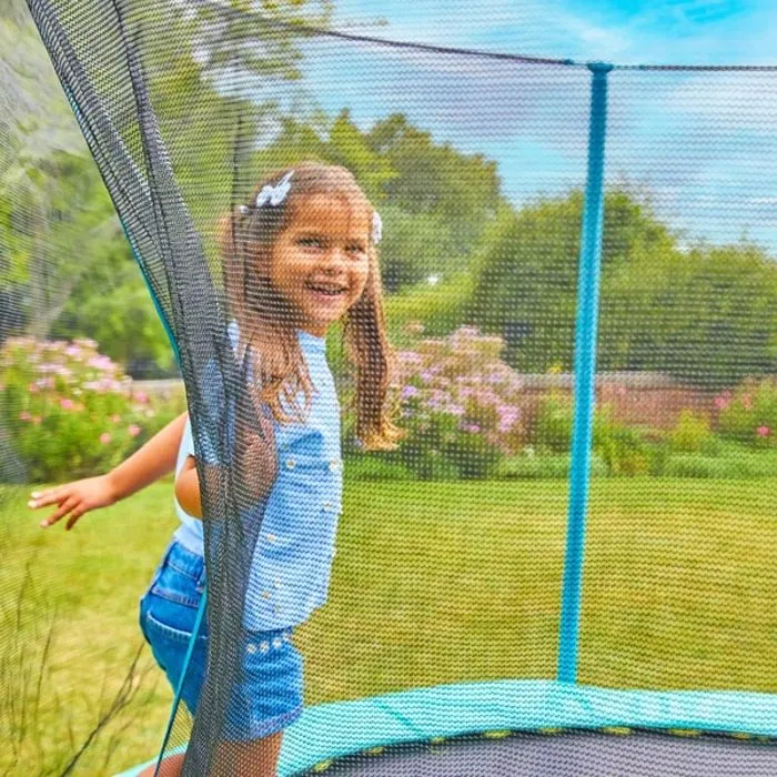 Trampoline Tp Toys Rond D305 Cm Avec Ouverture Igloo - Noir - Pour Enfant - Porte Igloo Brevetée-1