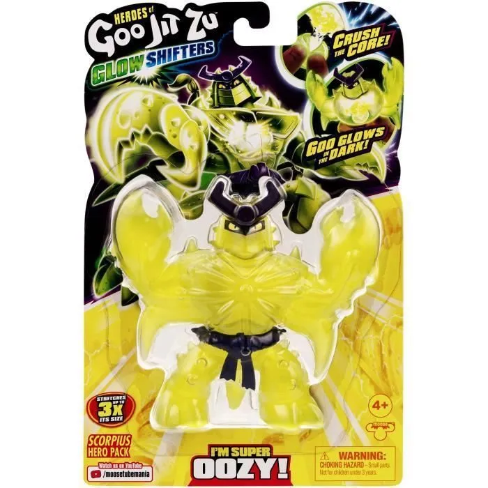 Figurines 11cm Glow Shifters - MOOSE TOYS - GOO JIT ZU Saison 5 - Pour Enfant de 4 ans et plus - Garantie 2 ans - Modèle aléatoire-5
