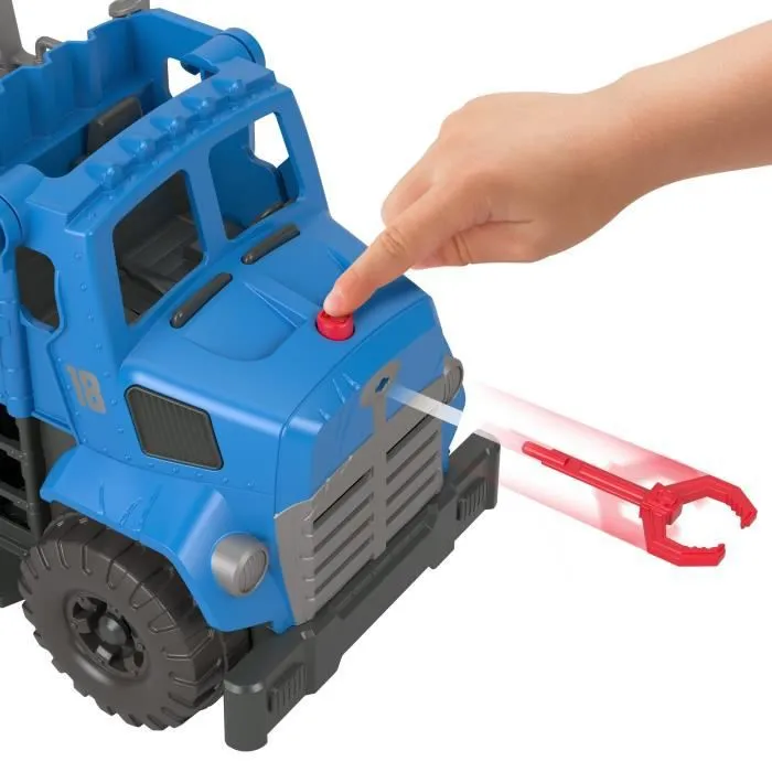 Fisher Price - Imaginext Jurassic World - Le Camion De Capture - Accessoire figurine d'action - Multicolore-8