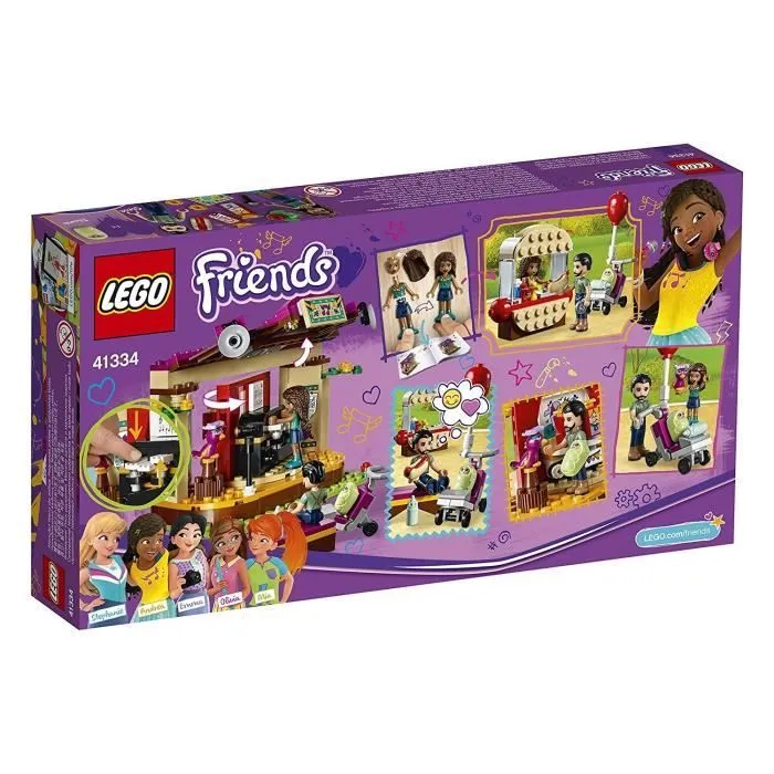 LEGO® Friends 41334 La scène de spectacle d'Andréa-2