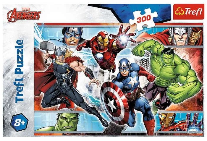 Trefl Puzzle 300 éléments Marvel Avengers-0