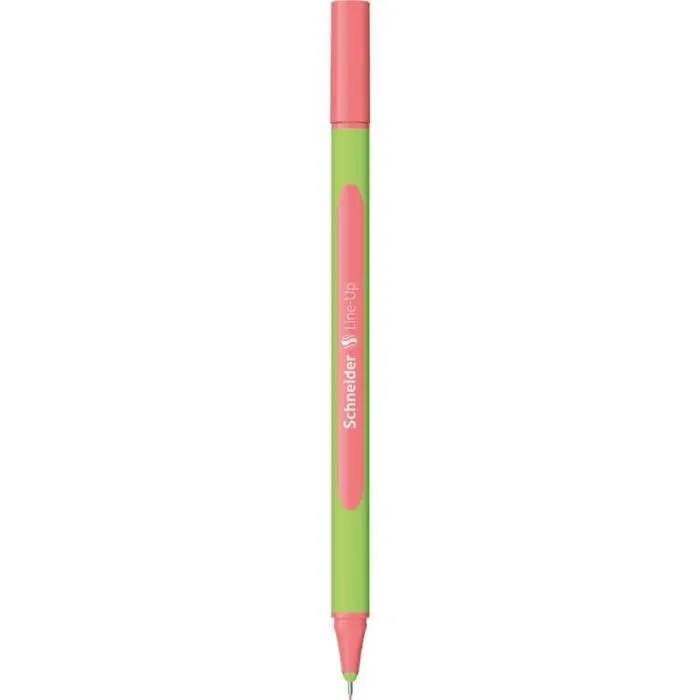 Feutre Fineliner - Line-Up - 04 - Rouge Neon - 0.4 mm - Bio plastique 88%-2