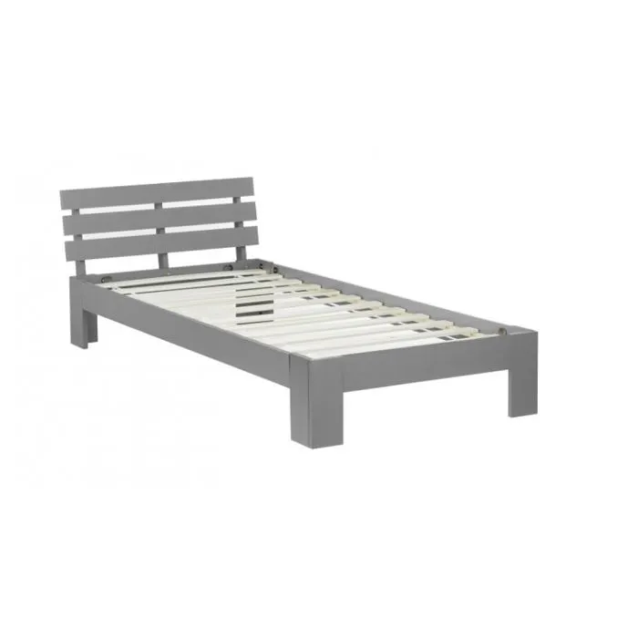 Lit simple en bois lit futon-0