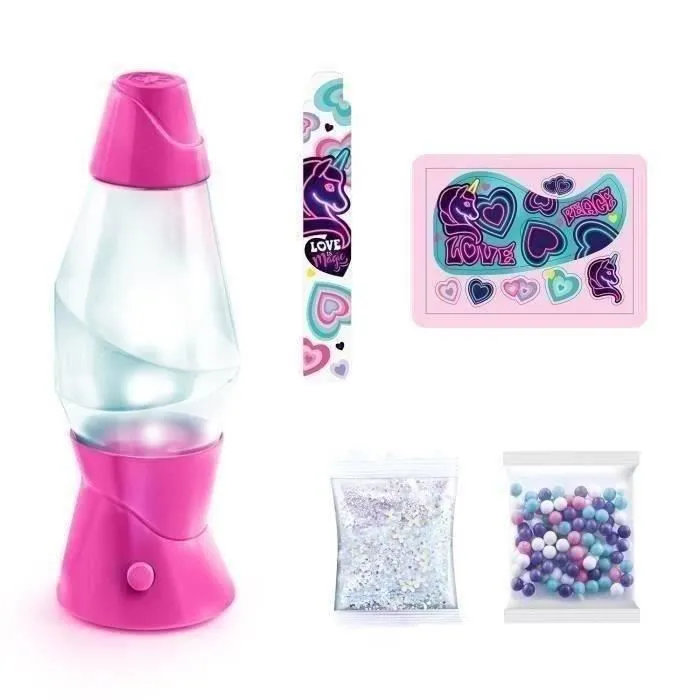Mini Lava Lampe DIY - CANAL TOYS - STYLE 4 EVER - OFG 234 - Rose - Multicolore - Enfant-8