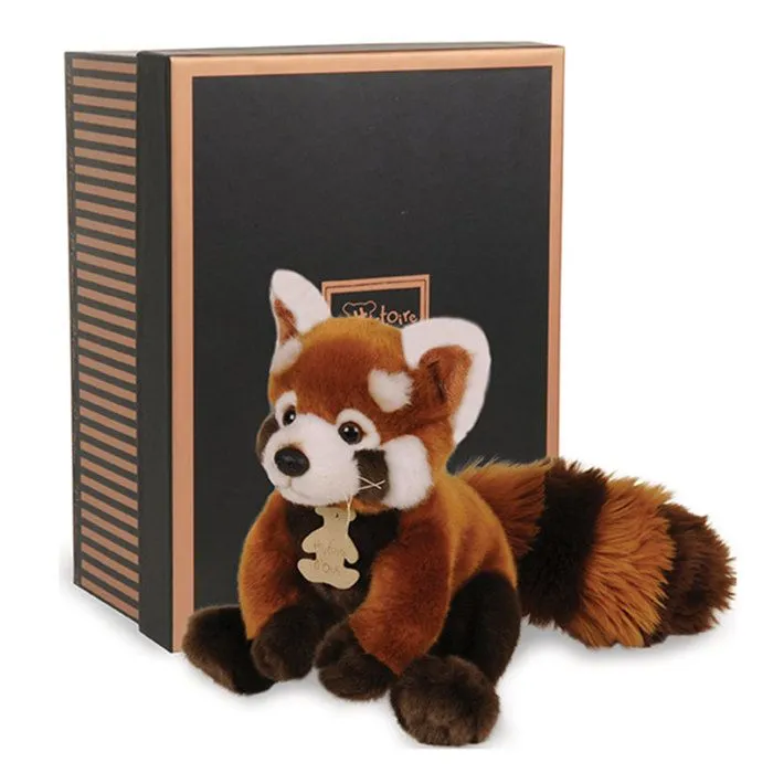 Peluche - HISTOIRE D'OURS - Les Authentiques - Panda Rouge - 20 cm - Intérieur - Fille-0