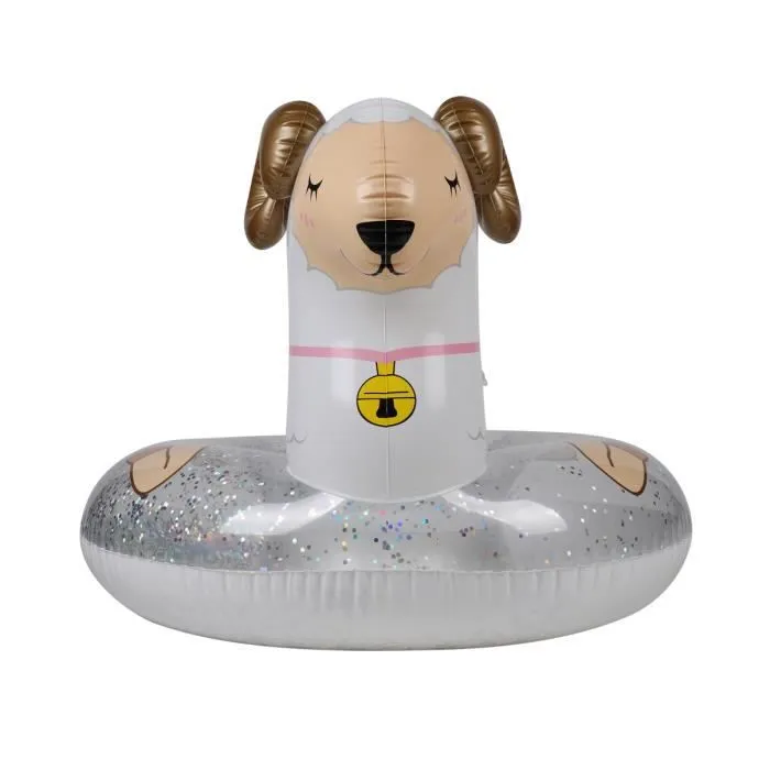 Bouée Gonflable Ronde - Air My Fun - Mouton à Paillettes - ø115cm-2