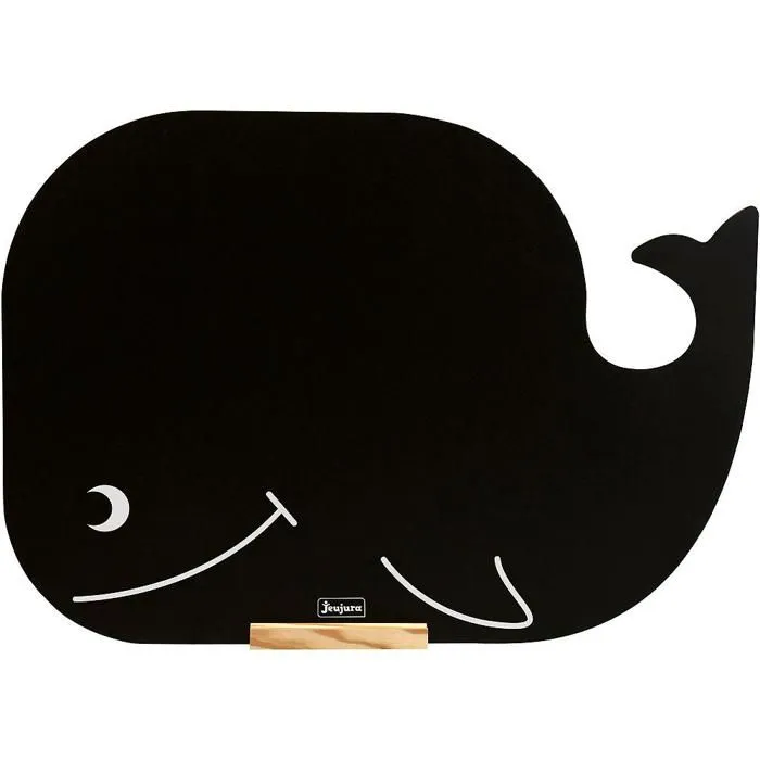 Tableau mural baleine - JEUJURA - 80 x 57 - Enfant - Intérieur-2