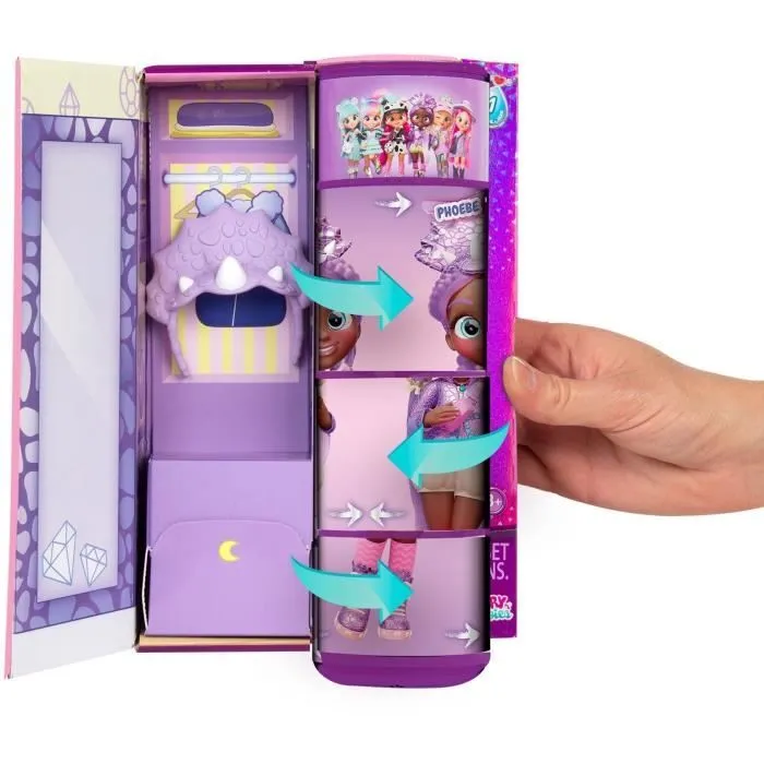 IMC TOYS - Poupée mannequin Phoebe - Cry Babies Best Friends Forever - 904354-6