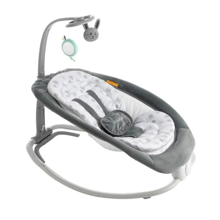 Transat Curvy MAÏKA - Pour bébé jusqu'à 9 kg - Avec arche et 4 positions d'assise-1