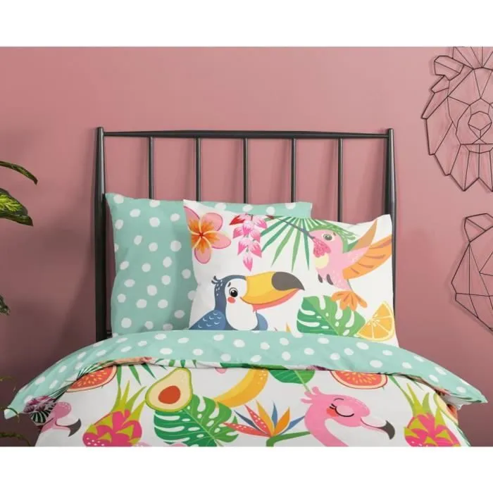 Good Morning Housse couette enfant SUMMER 140x200-220 cm Multicolore-1