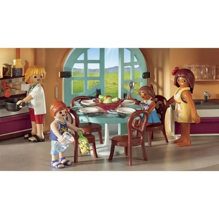 PLAYMOBIL - Villa de vacances - Family Fun - 97 pièces - Mixte - A partir de 4 ans-4