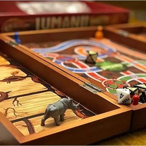 Jumanji Social Game Wooden Edition Spin Master-2