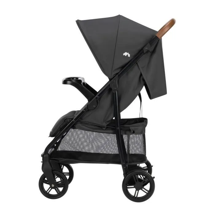 BEBECONFORT MISTY, Poussette compacte, confortable, grand panier, dès la naissance jusqu'à 4 ans,0 à 22 kg, Mineral Graphite-3