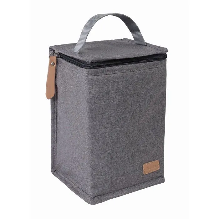BEABA, Pochette repas isotherme gris chiné-1