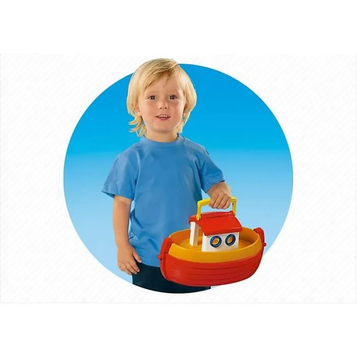 PLAYMOBIL - 6765 - Arche de Noé transportable - Jaune - Plastique - Enfant - Mixte-4