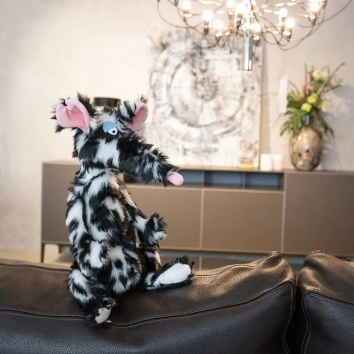 Peluche Sigikid - 39609 - Beasts Town Rat Schiggi Miggi, , Noir Blanc, Taille Unique-3
