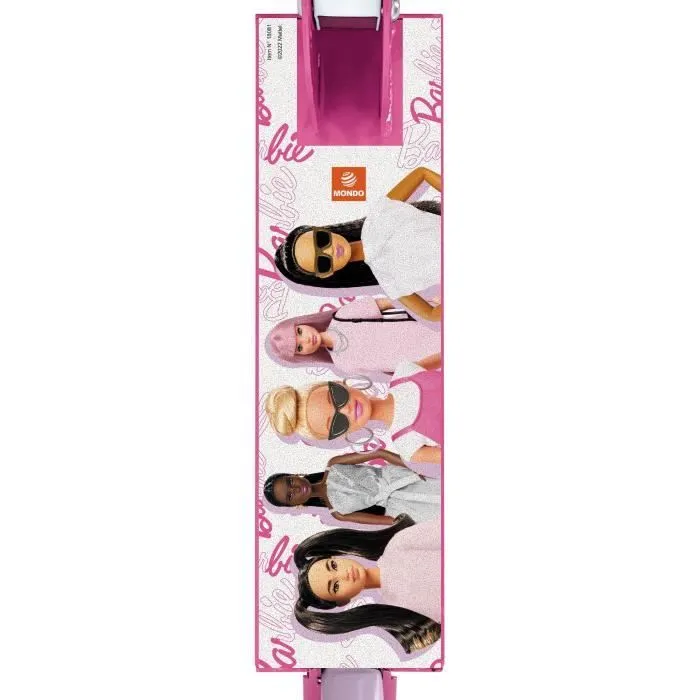 MONDO - Trottinette / Patinette 2 roues pliable - Barbie-4