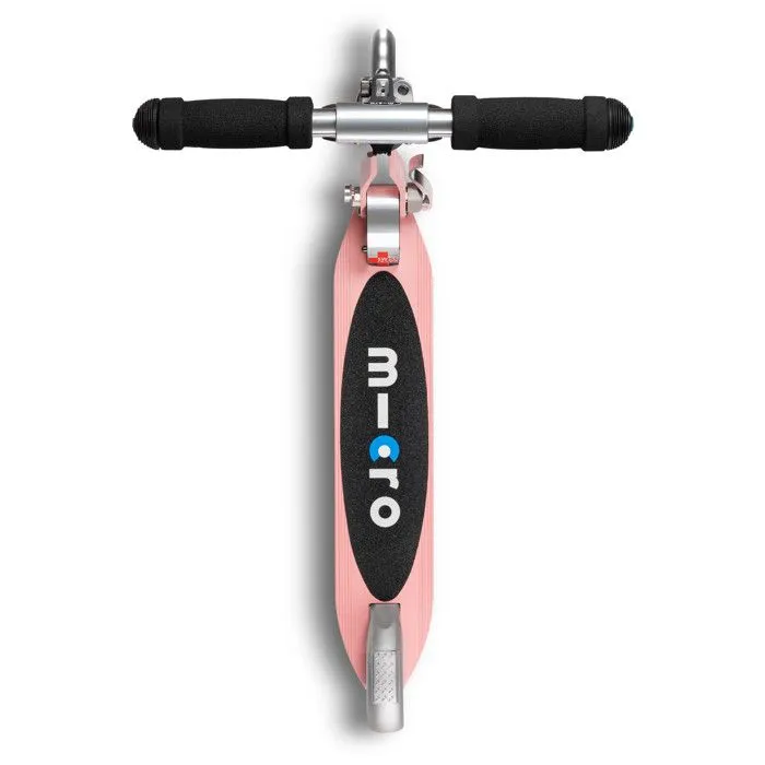 Trottinette Enfant Micro Sprite LED Rose - 2 Roues Lumineuses Pliable-3
