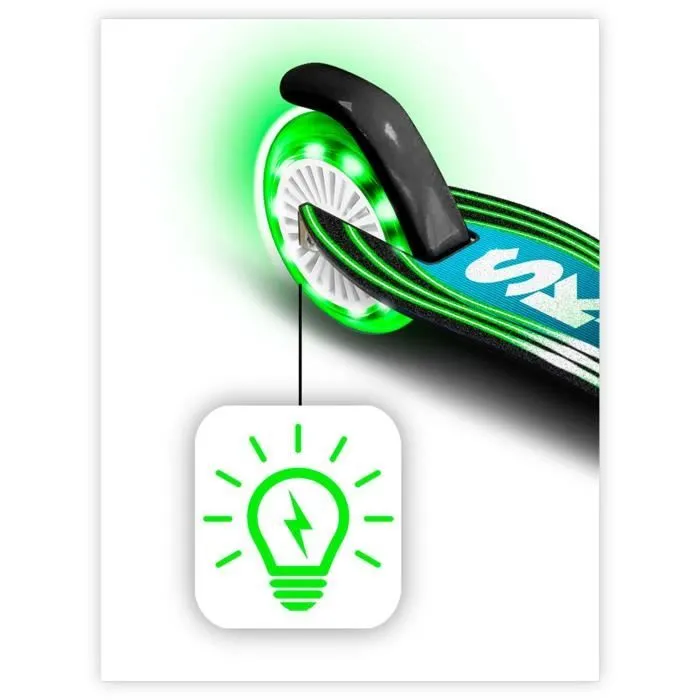 STAMP Trottinette pliable SKIDS CONTROL roues lumineuses-3