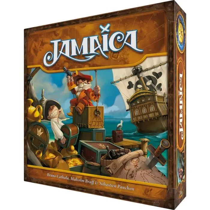 Jamaïca - ASMODEE - Édition 2021 - Jeu de plateau familial - 2 à 6 joueurs - 45 min-1