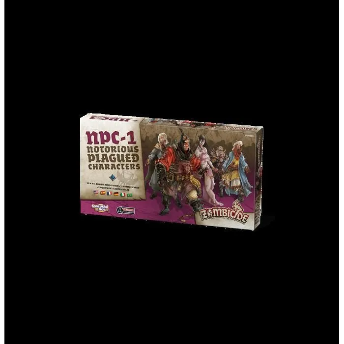 Zombicide Black Plague - Notorious Plagued Characters 1 - Jeu spécialiste-0