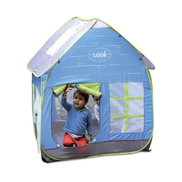Tente d'Activité LUDI - Ma Cabane Cottage - Grand Volume Intérieur - Mixte - 130x120x144 cm-3