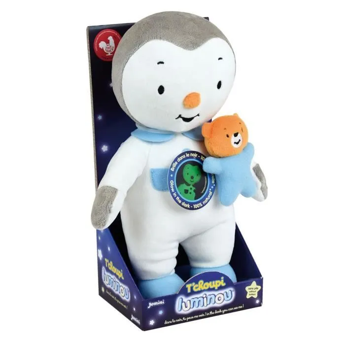JEMINI Peluche T'choupi Luminou 25cm-4