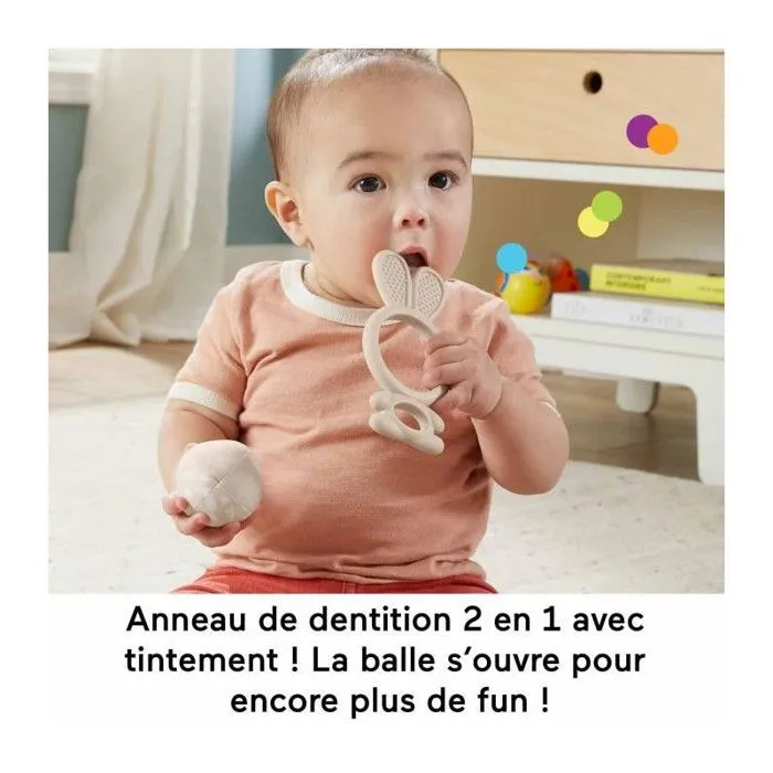 Coffret Cadeau Sensoriel - Fisher Price - Stimulate Every Senses - 4 Jouets - Sans BPA-4