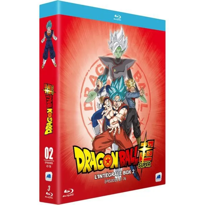 Coffret Blu-Ray DRAGON BALL SUPER : INTEGRALE 2-1