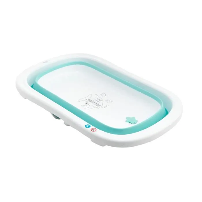 Baignoire pliante XL Bleu - FORMULA BABY - Contenance 60 L - Pliable - Mixte - 0 mois - Naissance-3