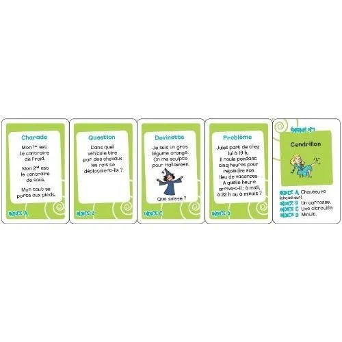 LES INCOLLABLES Le jeu des Enigmes - Ravensburger - Jeu de société enfants - Réfléxion et logique - 2 à 4 joueurs - Dès 6 ans-1