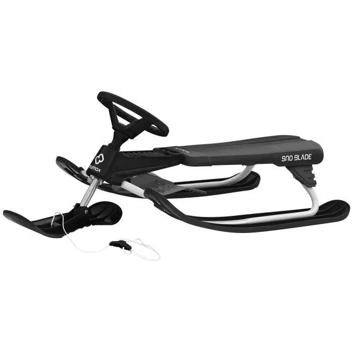 HAMAX Luge Twin-Tip Sno Blade - 2 Places - Noir-1