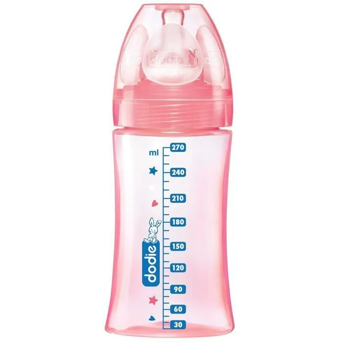 Dodie - Biberon Initiation+ 270ml Fille-1