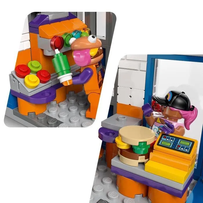 LEGO Fortnite 77076 Le Restaurant Durrr Burger - Jeu de Construction pour Garçon 10 ans-3