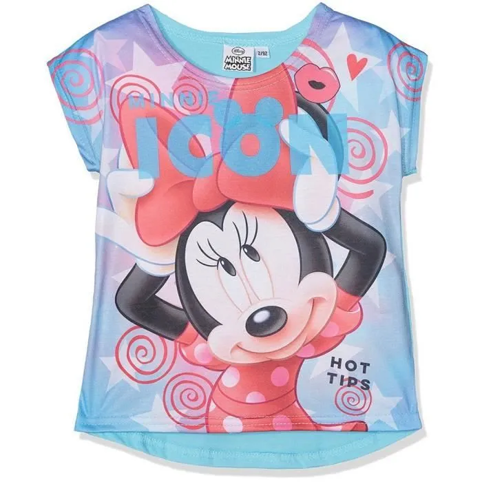 T-Shirt Minnie Mouse 2 ans enfant débardeur Tee Shirt
