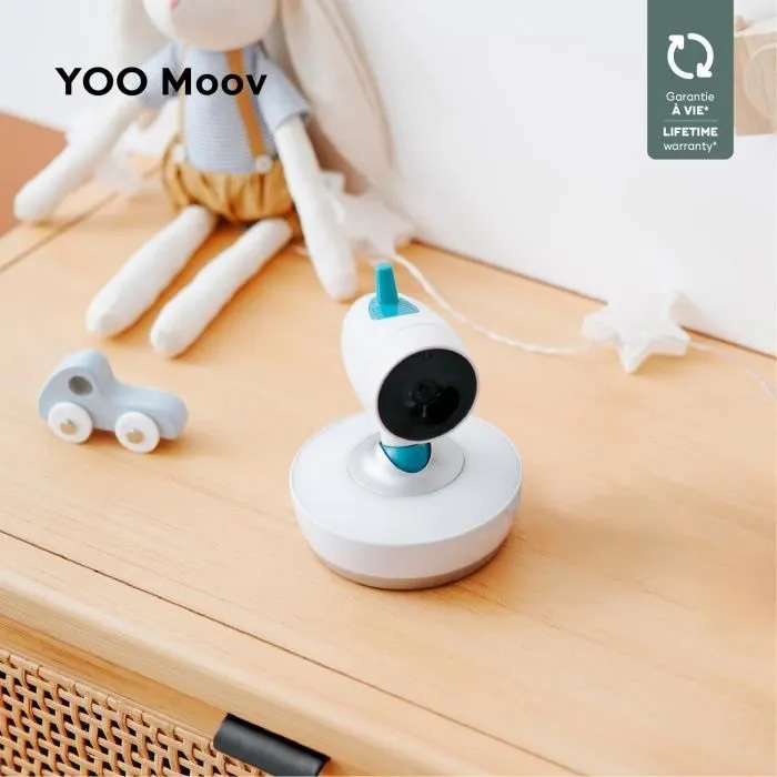 Babymoov Caméra Additionnelle Motorisée Orientable à 360° pour Babyphone Caméra Yoo Moov-1