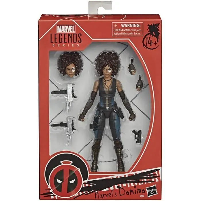 Figurine - MARVEL - Domino - Marron - 14 ans et plus - X-Men-1