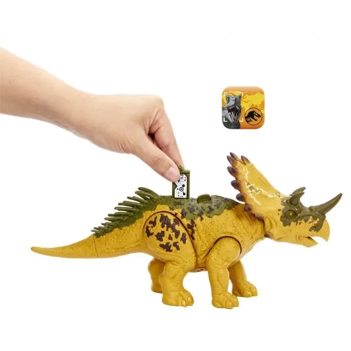 Figurine Regaliceratops Sonore - Mattel - HLP19 - Dinosaure Jurassic World-4